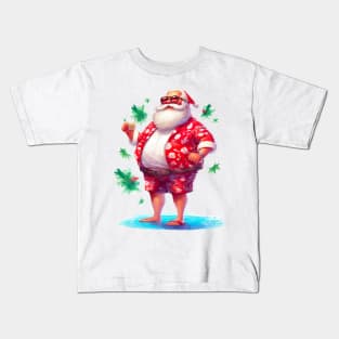 Santa Claus in July #5 Kids T-Shirt